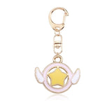 Cute Cartoon Rabbit Paw Keychains For Women Girls Lovely Potted Plant Cactus Alice Girl Key Ring Children Gift Bag Anime Pendant