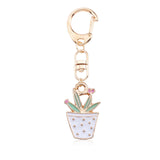 Anime Cartoon Cat Key Chains For Girl Women Cute Fox Mermaid Watermelon Pendants Key Ring Bag Pendant Lovely Jewelry Child Gifts