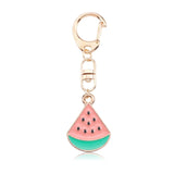 Anime Cartoon Cat Key Chains For Girl Women Cute Fox Mermaid Watermelon Pendants Key Ring Bag Pendant Lovely Jewelry Child Gifts