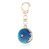 Anime Cartoon Cat Key Chains For Girl Women Cute Fox Mermaid Watermelon Pendants Key Ring Bag Pendant Lovely Jewelry Child Gifts