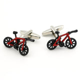 28 Styles Option New Arrival Men's Fashion Cufflinks Red Color Novelty Fire Engine Design Cuff Links Wholesale&retail
