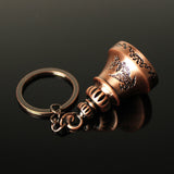 Fashion New Men Key Chain Car Women Car Metal Keychain New Key Holder Wind bells New Party Gift jewelry K1302