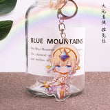 League of New Legends Acrylic keychain LOL Soraka ashe LuLu Riven funny cute pendant Jewelry Accessory Chaveiro Llaveros gifts
