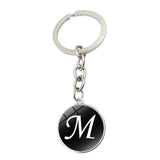 Alphabet Key Chain Ring 26 English Initial Letters name Keychains Car Wallet Handbags Accessories for Girls Women Men