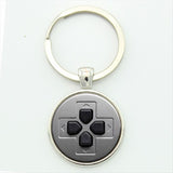 TAFREE Brand Video Game Controller Photo Keychain geeky boyfriend gift jewelry Glass Cabochon Dome key chain ring брелок KC184