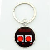 TAFREE Brand Video Game Controller Photo Keychain geeky boyfriend gift jewelry Glass Cabochon Dome key chain ring брелок KC184