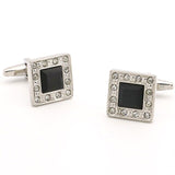 Free Shipping Crystal Cufflinks 28 Stone Designs Hotsale Copper Material Cuff Links Whoelsale&retail