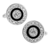Free Shipping Crystal Cufflinks 28 Stone Designs Hotsale Copper Material Cuff Links Whoelsale&retail