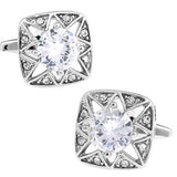 Free Shipping Crystal Cufflinks 28 Stone Designs Hotsale Copper Material Cuff Links Whoelsale&retail