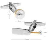 Free Shipping Men's Cufflinks Wholesale Sport Series Rugby Golf Football Tennis Design Fashion Cuff Links For Men Copper Quality