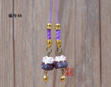 1pc 1pc Omamori Fortune Kiten Cat Good-luck Wealth Cute Phone Accessory Bag Pendant Charm Nice Gift Y16(price is for 1pcs)