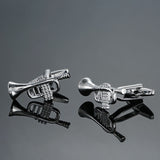 Men French Musical equipment design design cufflinks button gold silver violin musical note horn piano drum cufflinks wholesale