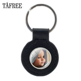 TAFREE Personality Custom Family Photo Keychain Handmade Baby Child Dad Mom Brother Sister Portrait Private Made NA01