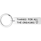 Fashion Keyring Drive Safe Name Stainless Steel Keychain Couples Key Rings Women Men Friend Family Key Chain Pendant Jewelry