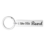 Fashion Keyring Drive Safe Name Stainless Steel Keychain Couples Key Rings Women Men Friend Family Key Chain Pendant Jewelry