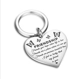 Fashion Keyring Drive Safe Name Stainless Steel Keychain Couples Key Rings Women Men Friend Family Key Chain Pendant Jewelry