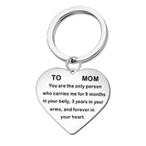 Fashion Keyring Drive Safe Name Stainless Steel Keychain Couples Key Rings Women Men Friend Family Key Chain Pendant Jewelry