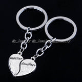 2 Pieces keyrings Puzzle Friendship Jigsaw Charm Pendant Keychains Best Friend Key Rings Gifts BFF Jewelry Women Accessories Hot