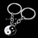 2 Pieces keyrings Puzzle Friendship Jigsaw Charm Pendant Keychains Best Friend Key Rings Gifts BFF Jewelry Women Accessories Hot