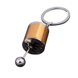 Key Chain Ring Fob Keyring Creative Car 6 Speed Gearbox Gear Shift Racing Tuning Model Keychain  AIC88