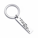 Stainless Steel Custom Keyrings Gift Drive Safe I Need You Here With Me Keychains Couples Boyfriend Personalized Bag Key Chains