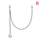 Punk Hip Hop Trendy Single Or Three Layer Belt Key Chain Waist Pants Chain Men Woman Jeans Long Metal Clothing Accessories