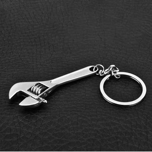 Zinc Alloy Key chain New Tool Wrench Spanner Key Chain Ring Keyring Metal Keychain Adjustable For Best Gift wholesale 17085