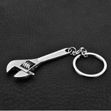 Zinc Alloy Key chain New Tool Wrench Spanner Key Chain Ring Keyring Metal Keychain Adjustable For Best Gift wholesale 17085