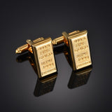 New luxury shirts Cuff links jewelry brand high-grade silver gold metal Blue Pink white crown crystal Cufflinks for men's