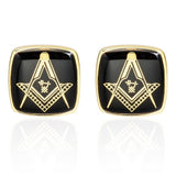 New luxury shirts Cuff links jewelry brand high-grade silver gold metal Blue Pink white crown crystal Cufflinks for men's