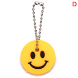 1 Pc Silicone Key Ring Cap Head Cover Keychain Case Shell Cat Hamster Shih Tzu Pug Dog Animals Shape Lovely Jewelry Gift