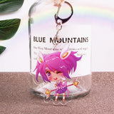 League of New Legends Acrylic keychain LOL Soraka ashe LuLu Riven funny cute pendant Jewelry Accessory Chaveiro Llaveros gifts