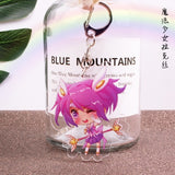 League of New Legends Acrylic keychain LOL Soraka ashe LuLu Riven funny cute pendant Jewelry Accessory Chaveiro Llaveros gifts