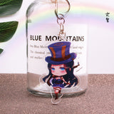 League of New Legends Acrylic keychain LOL Soraka ashe LuLu Riven funny cute pendant Jewelry Accessory Chaveiro Llaveros gifts