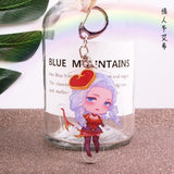 League of New Legends Acrylic keychain LOL Soraka ashe LuLu Riven funny cute pendant Jewelry Accessory Chaveiro Llaveros gifts