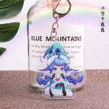 League of New Legends Acrylic keychain LOL Soraka ashe LuLu Riven funny cute pendant Jewelry Accessory Chaveiro Llaveros gifts