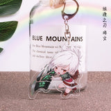 League of New Legends Acrylic keychain LOL Soraka ashe LuLu Riven funny cute pendant Jewelry Accessory Chaveiro Llaveros gifts