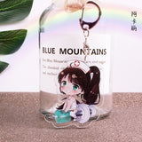 League of New Legends Acrylic keychain LOL Soraka ashe LuLu Riven funny cute pendant Jewelry Accessory Chaveiro Llaveros gifts