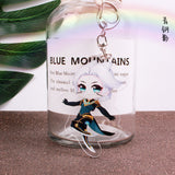League of New Legends Acrylic keychain LOL Soraka ashe LuLu Riven funny cute pendant Jewelry Accessory Chaveiro Llaveros gifts