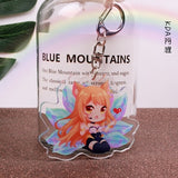 League of New Legends Acrylic keychain LOL Soraka ashe LuLu Riven funny cute pendant Jewelry Accessory Chaveiro Llaveros gifts