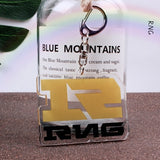 League of New Legends Acrylic keychain LOL Soraka ashe LuLu Riven funny cute pendant Jewelry Accessory Chaveiro Llaveros gifts