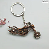 New Motorcycle Key Chain Personality Skull Motorcycle Car Key Ring Charm Bag Pendant Gift Keychain Jewelry K3120