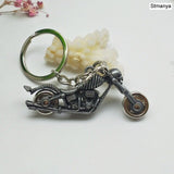 New Motorcycle Key Chain Personality Skull Motorcycle Car Key Ring Charm Bag Pendant Gift Keychain Jewelry K3120
