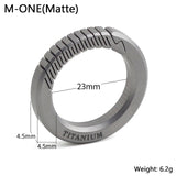 Real Titanium Luxury Key Chain Men Women Keychain Ultra Lightweight EDC Elasticity Key Ring Holder Buckle Gift for Couples