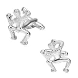 MeMolissa Fashion Animal Cufflink 1 Pair Low Price Pig dog deer fish eagle peacock design Luxury High-grade jewelry Men's