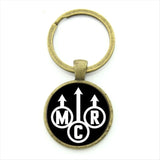 TAFREE Drum Kit silhouette key chain DJ turner mixer simple drum set profile pattern keychain drummer jewelry music gifts KC595