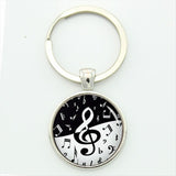 TAFREE Drum Kit silhouette key chain DJ turner mixer simple drum set profile pattern keychain drummer jewelry music gifts KC595