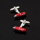 High quality men's series of other red Cufflinks / glasses / coke bottle / Cross / music symbols / extinguisher Cufflinks
