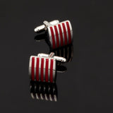 High quality men's series of other red Cufflinks / glasses / coke bottle / Cross / music symbols / extinguisher Cufflinks