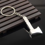 TAFREE Fashion Tools Keychains Spanner,Hammer,Saw,Axe,Wrench,Electrodrill,Scissors Alloy Pendants with Chains useful Key chains